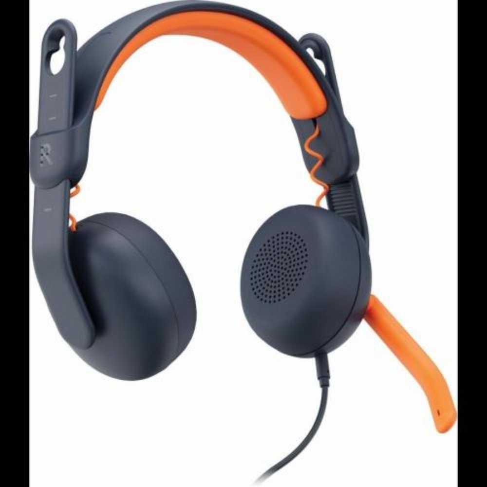 Logitech Zone Learn On-Ear Headset Kids Microphone Aux Cord